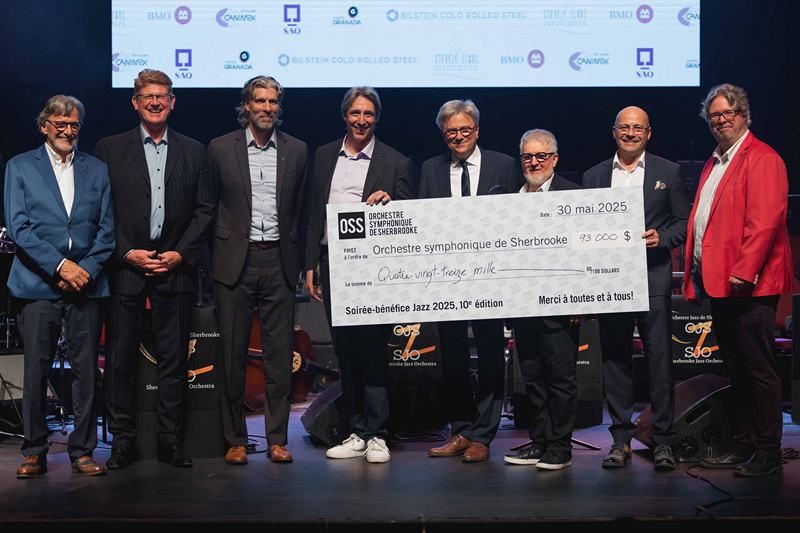 93 000 $ pour L’Orchestre symphonique de Sherbrooke
